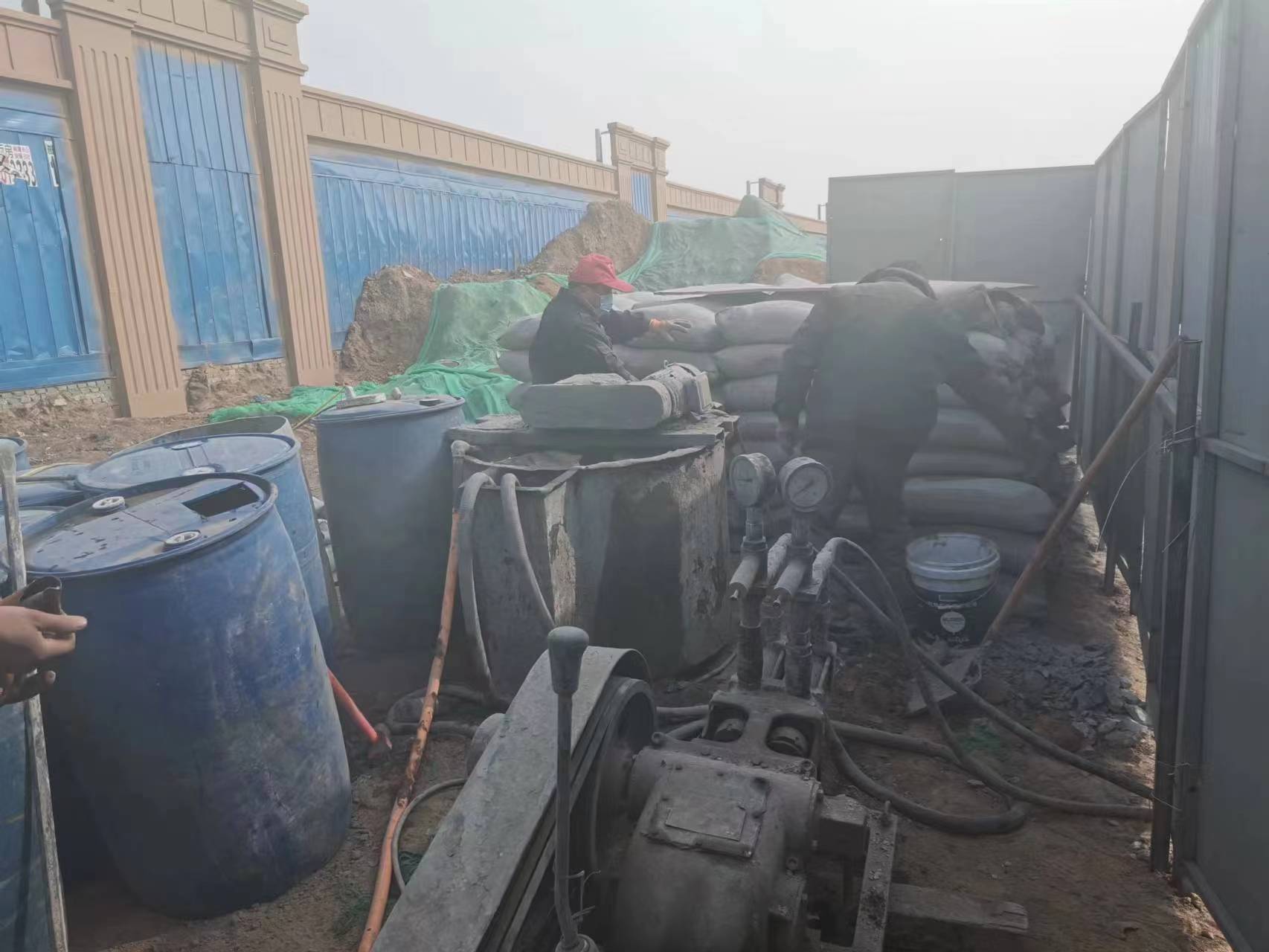 永安房屋下沉注浆