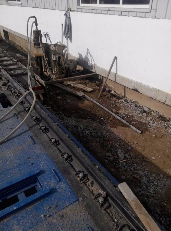 永安注浆治理铁路高路基沉陷病害